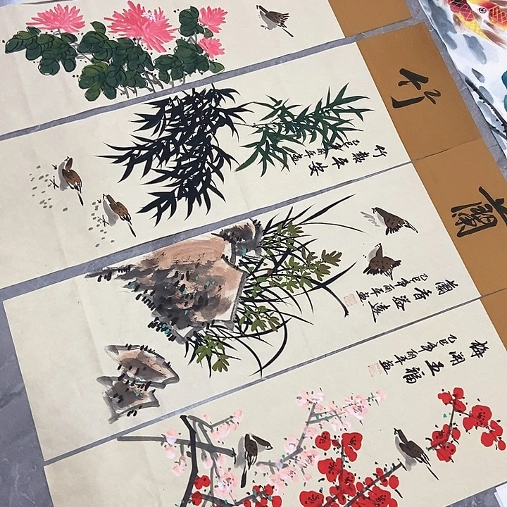 小周画廊的直播间