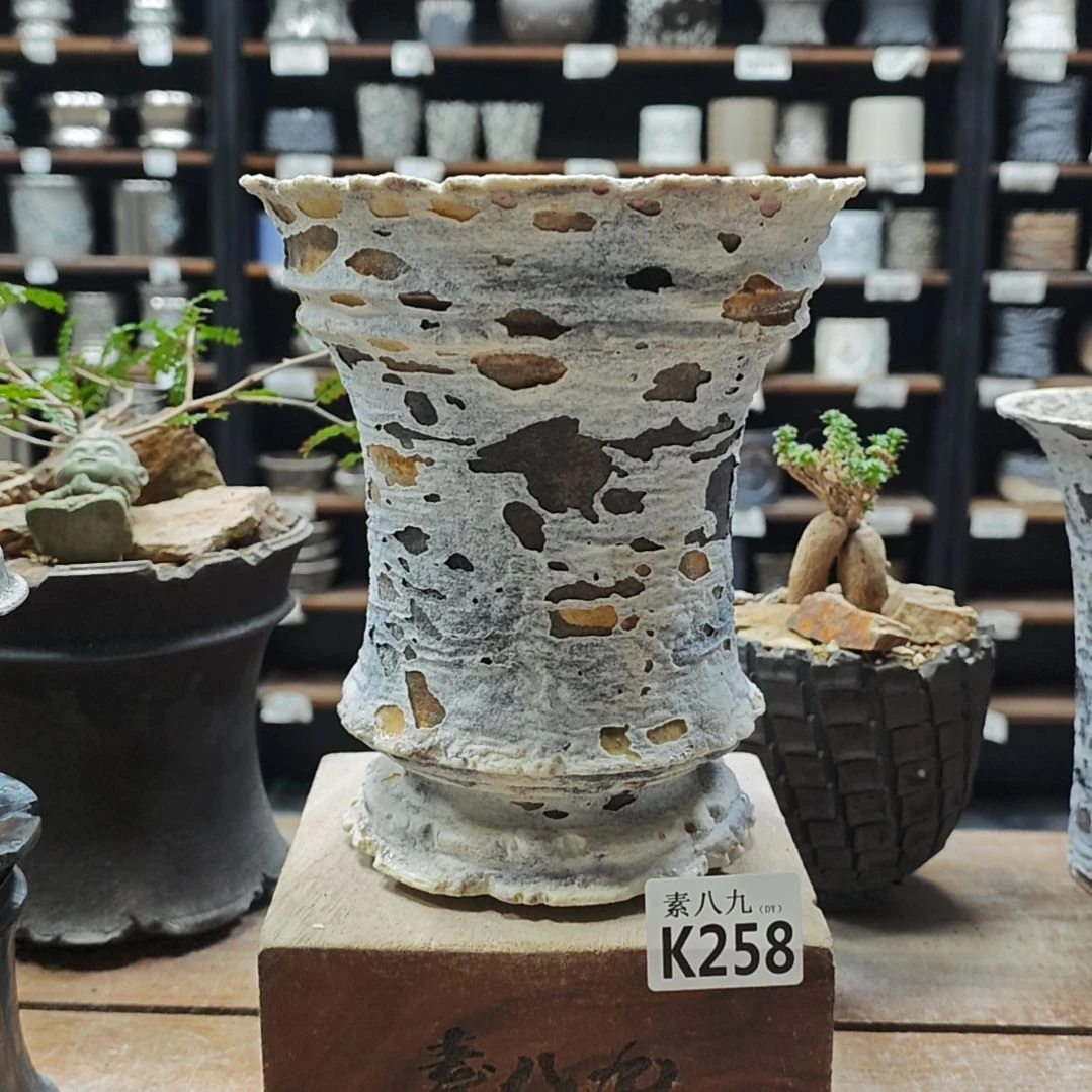 陶瓷素八九陶瓷内口17高19.5