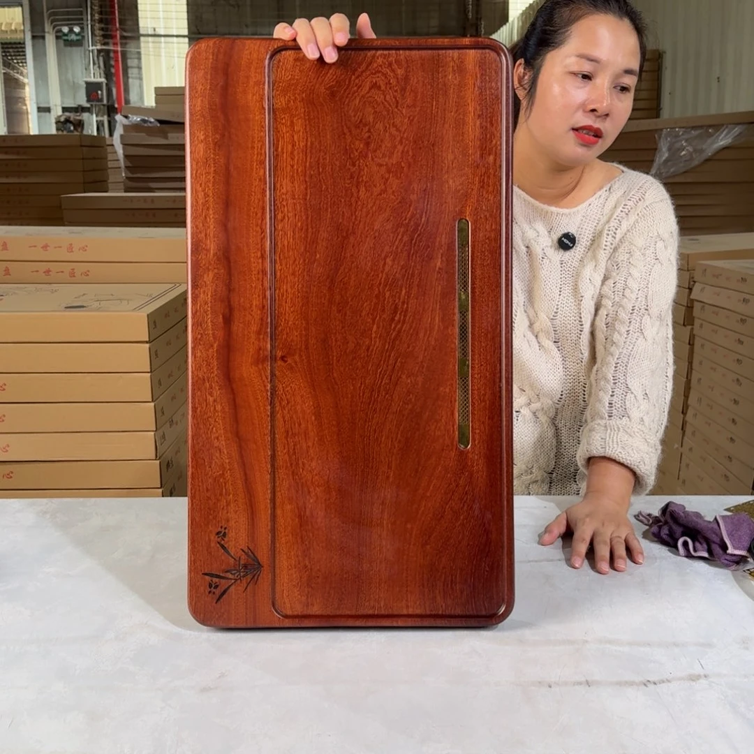 花梨木茶盘61*34尺寸