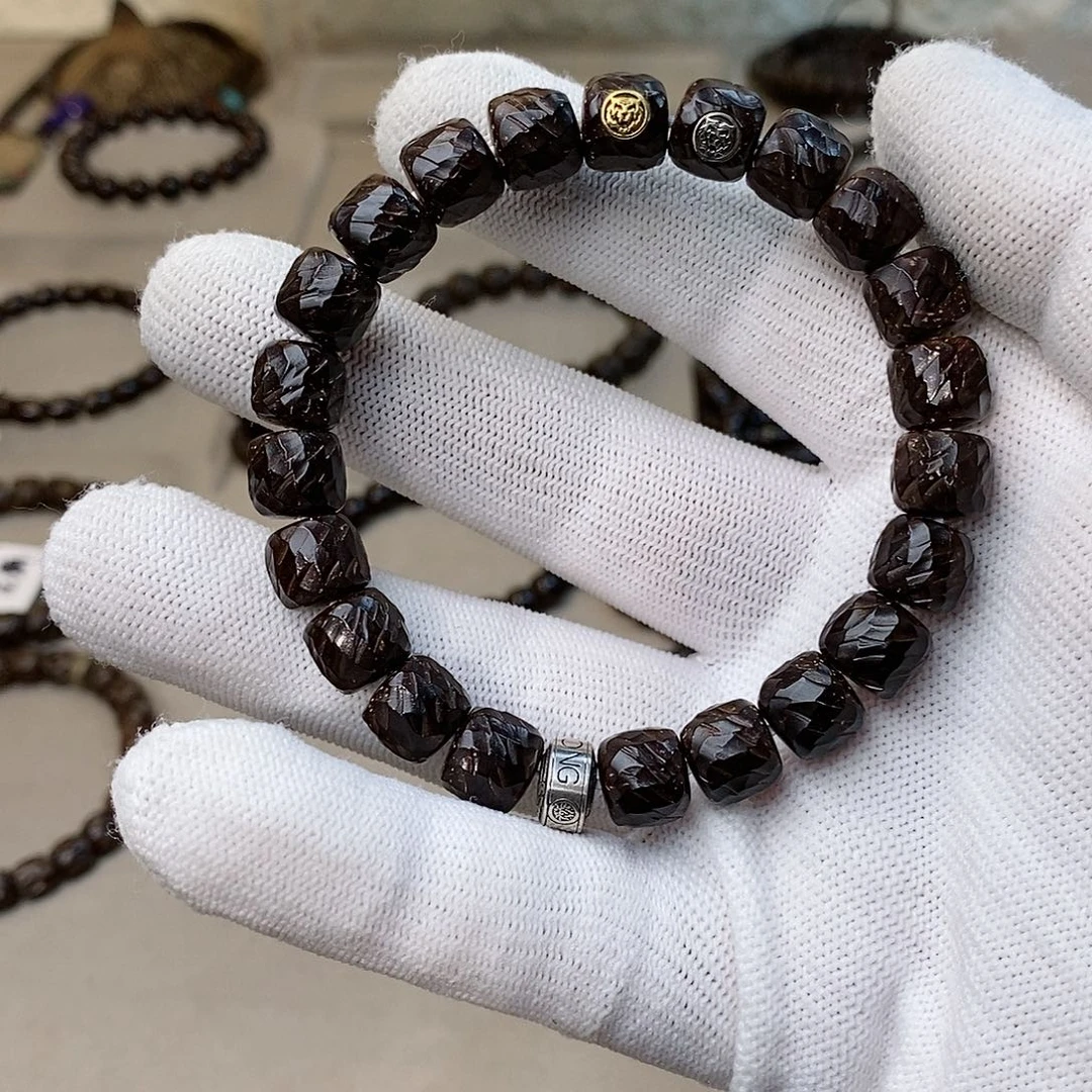 【闪购商品】椰蒂手串10.9刀纹单圈干磨