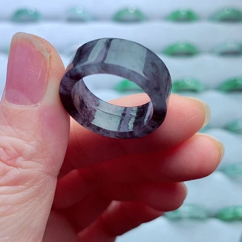 翡翠未镶嵌戒指天然翡翠