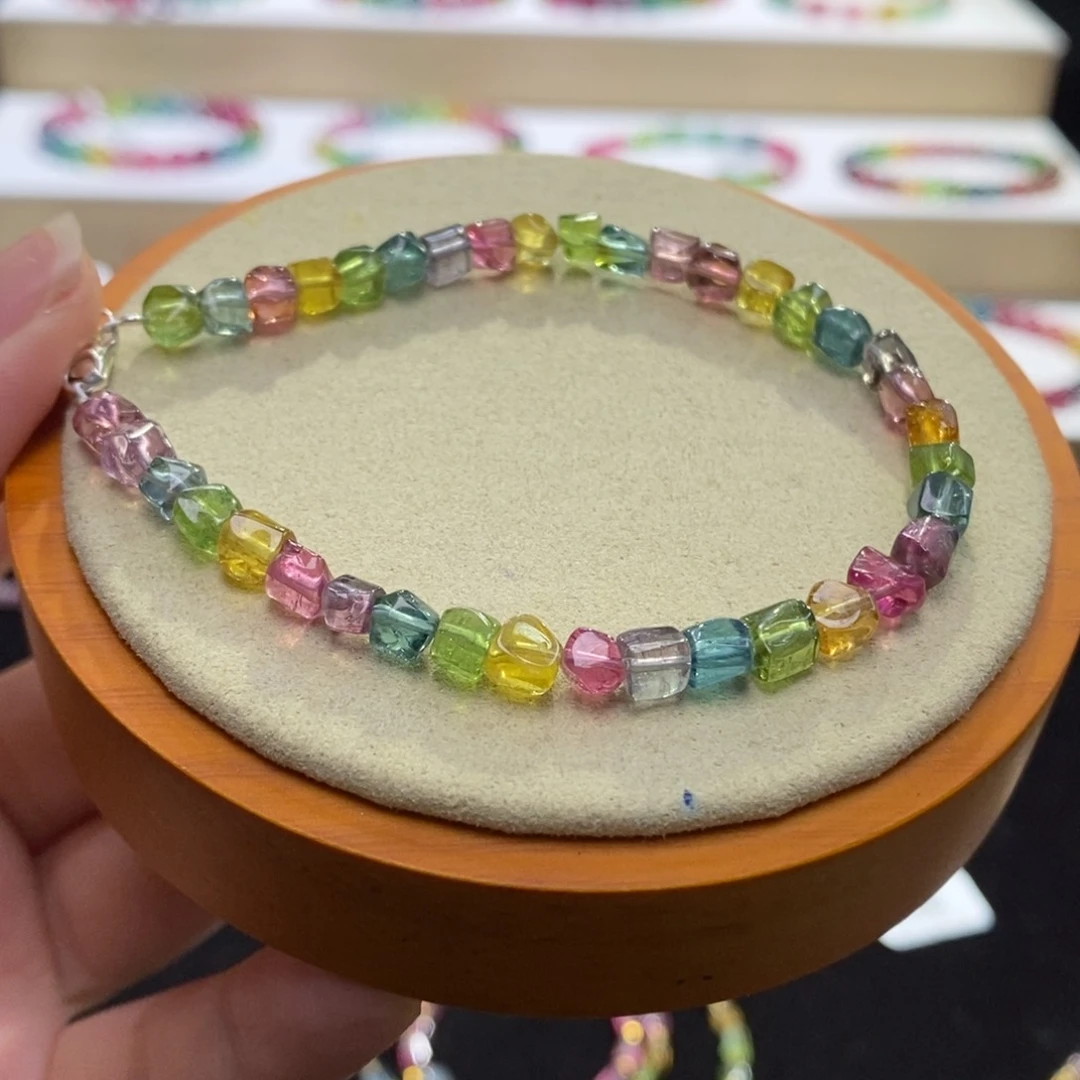 【闪购商品】碧玺手串未镶嵌两天看货期