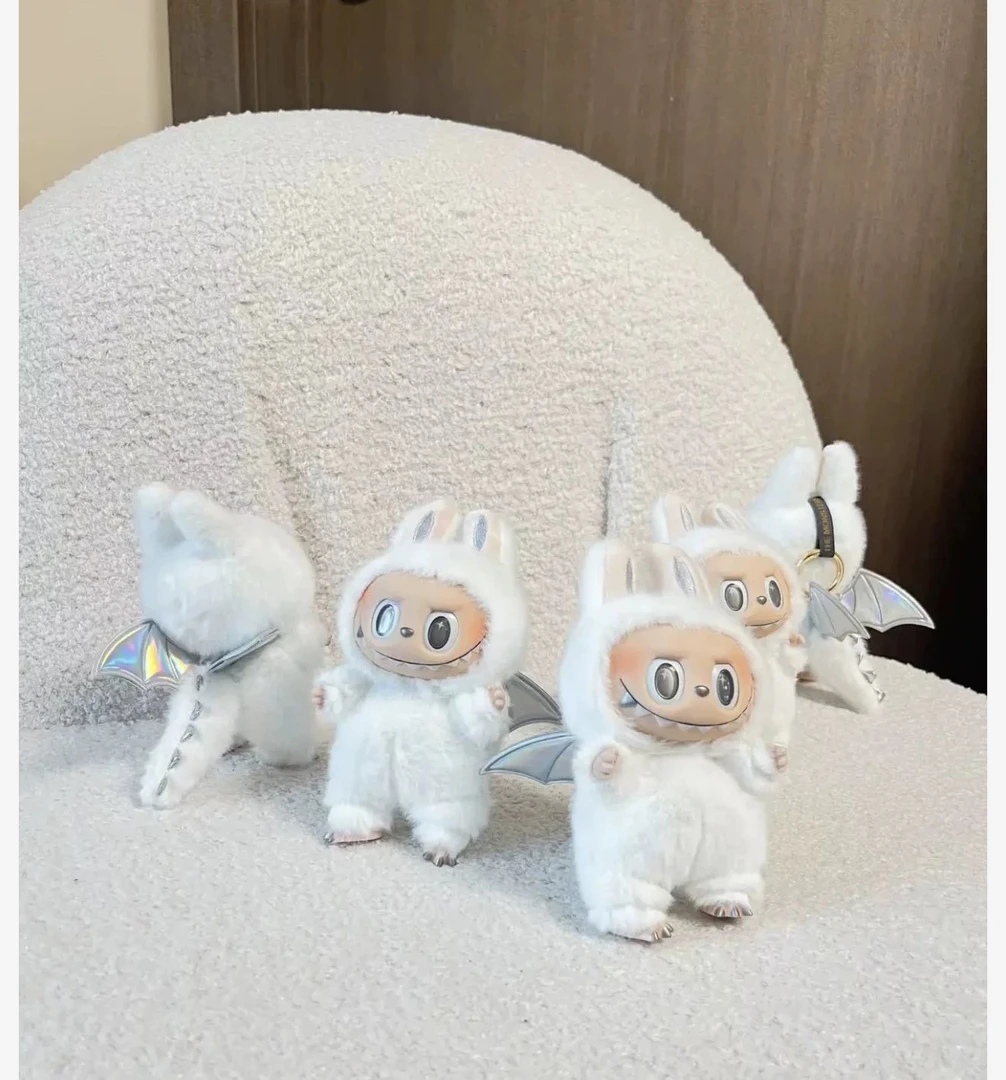 【高版本】可爱小天使挂件包包挂饰车挂黑白天使公仔