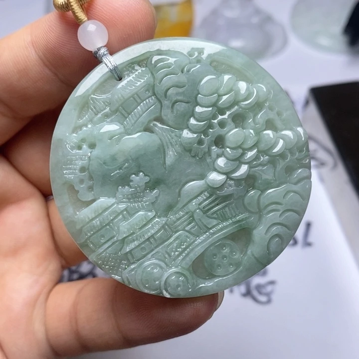 颈饰未镶嵌翡翠翡翠