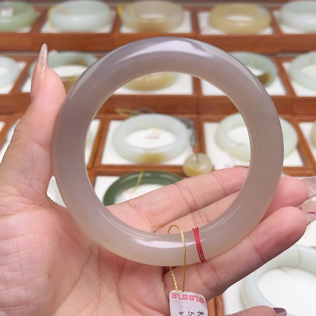 和田玉手镯未镶嵌57.2