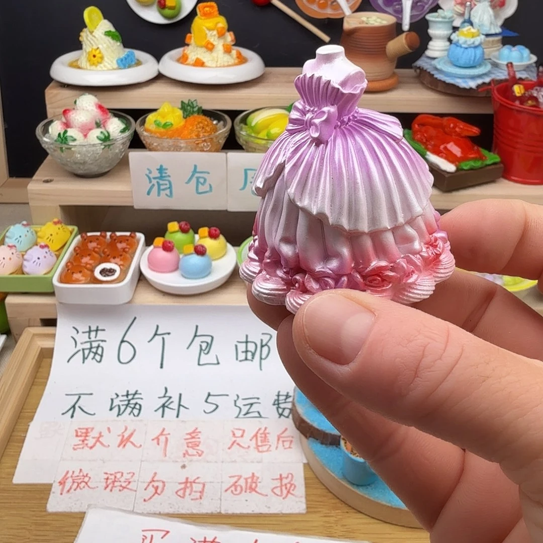 树脂食玩冰箱贴 凭开箱视频售后