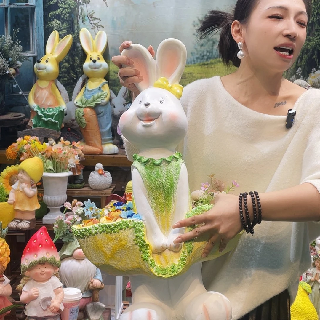 摆件花园摆件红红火火
