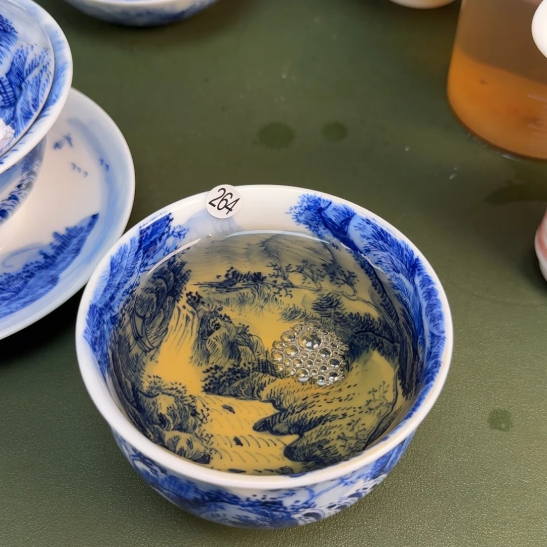 景德镇纯手绘茶具圆圆264