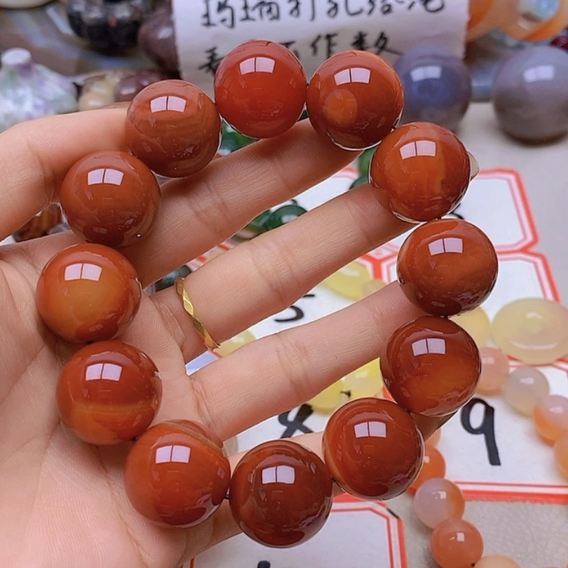 【闪购商品】未镶嵌玛瑙/玉髓珠宝半成品寒*