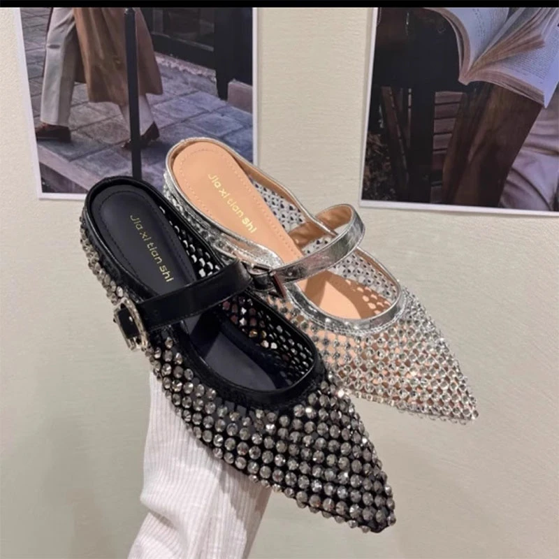 868-6主推气质百搭春夏季新款性感简约时尚爆款女鞋拖鞋