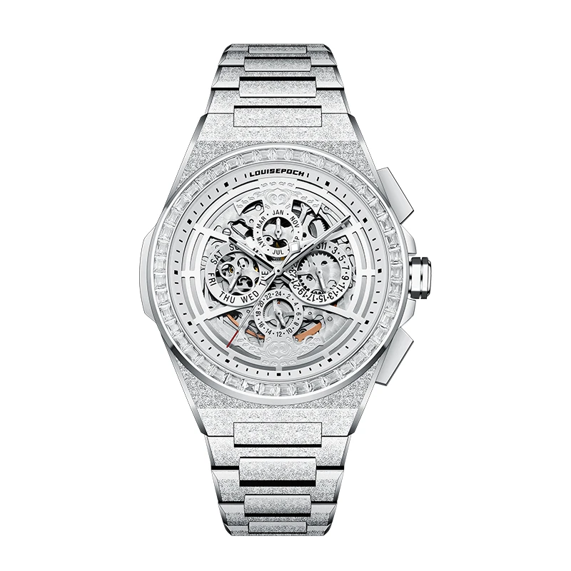 黎莎专属/LA2198海志系列-冰霜之翼/男士高端自动机械腕表