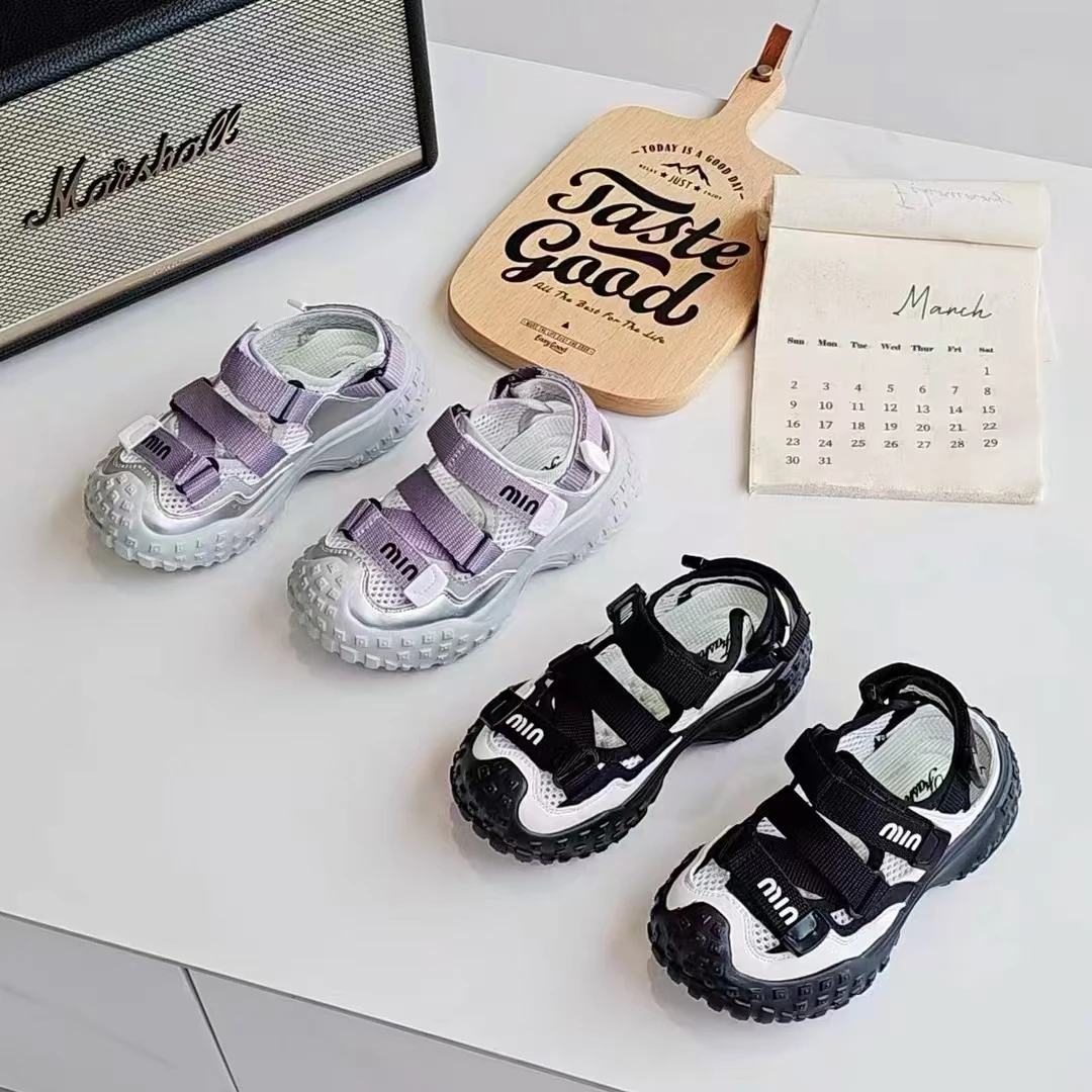 2025爆款男女童潮酷包头耐磨防滑凉鞋夏季儿童