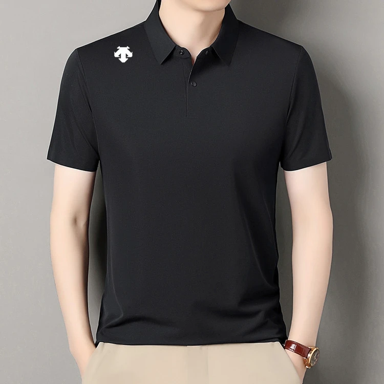 【海外正品清仓】轻奢男士夏季透气短袖翻领POLO衫速干面料舒适