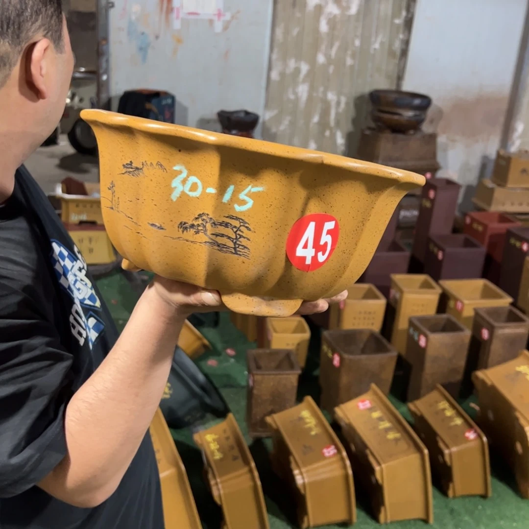 紫砂花盆紫砂茶具