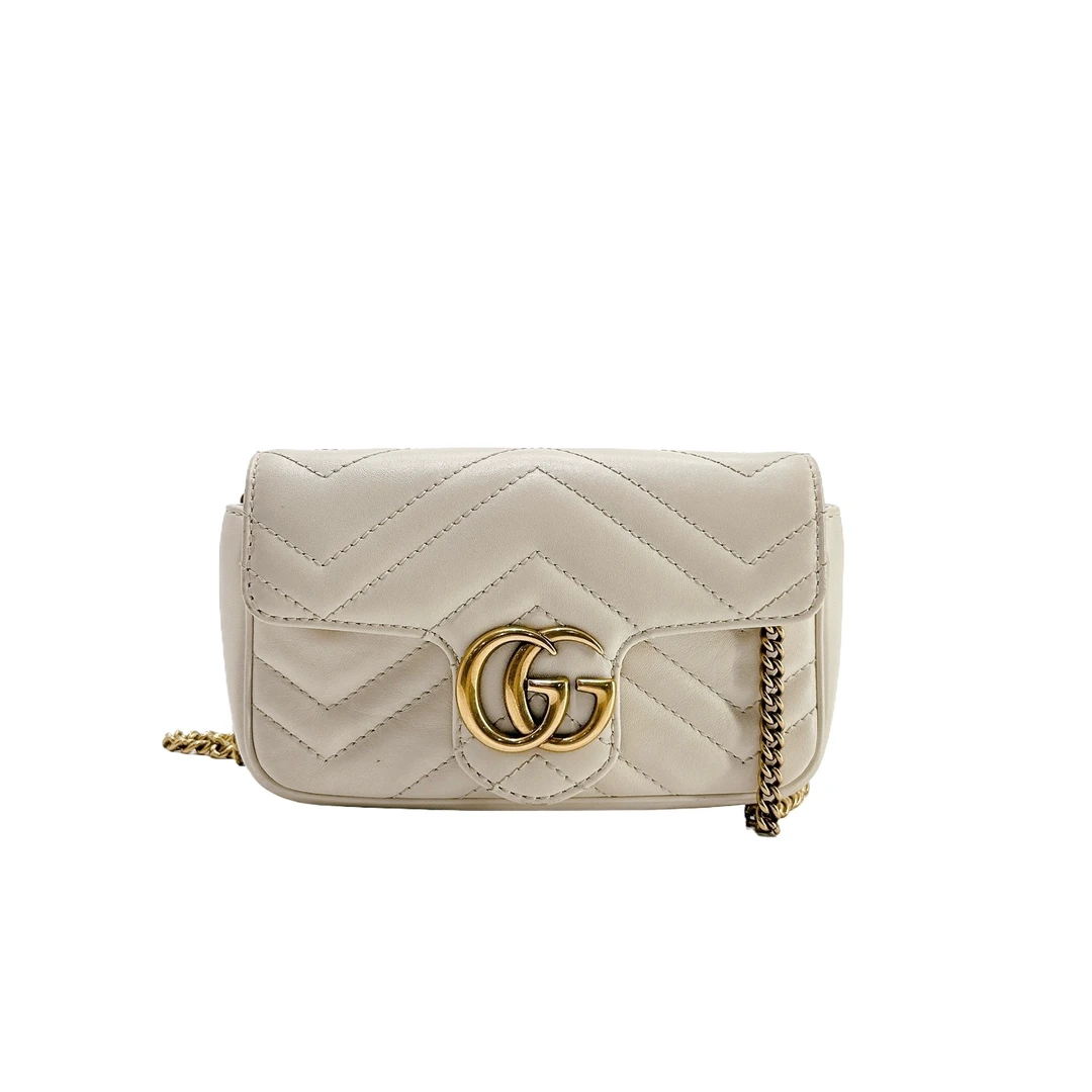 95新 古驰 安洁利严选GG Marmont/BK0157291 斜挎包