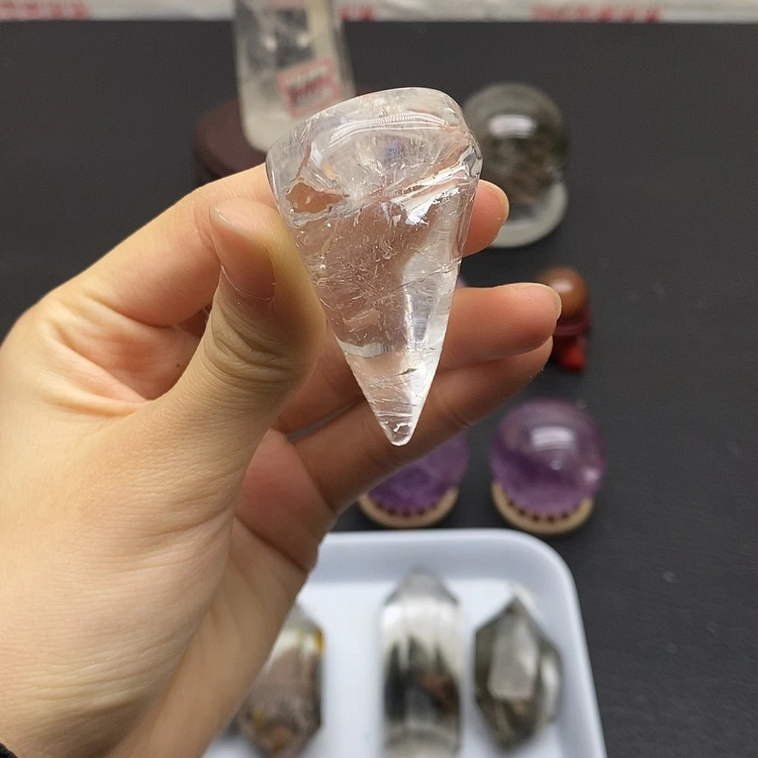 未镶嵌水晶珠宝半成品73水晶石