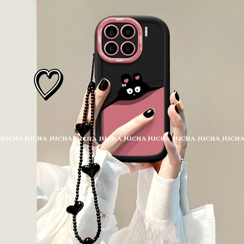 适用煤球妹妹小米17手机壳艺术感小众xiaomi17pro带挂链17promax