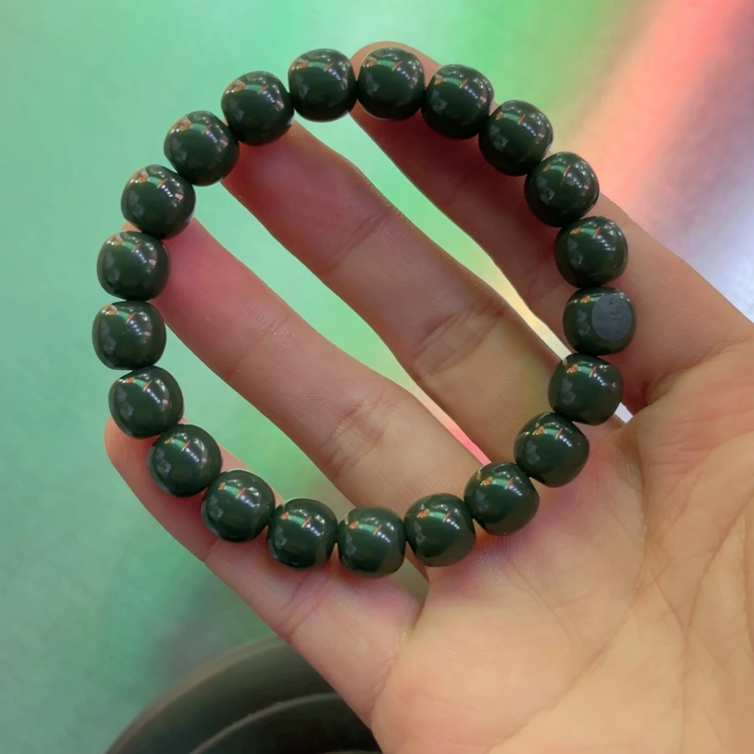 和田玉手链未镶嵌昭*哥