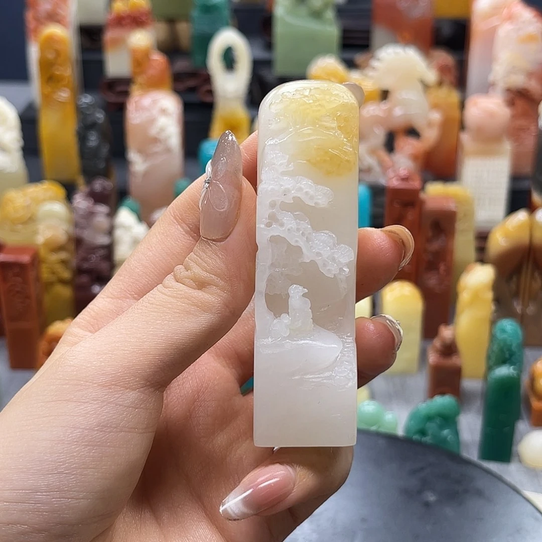 巴林石印石包邮包刻4879