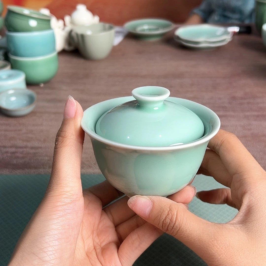 云间青瓷小米茶器
