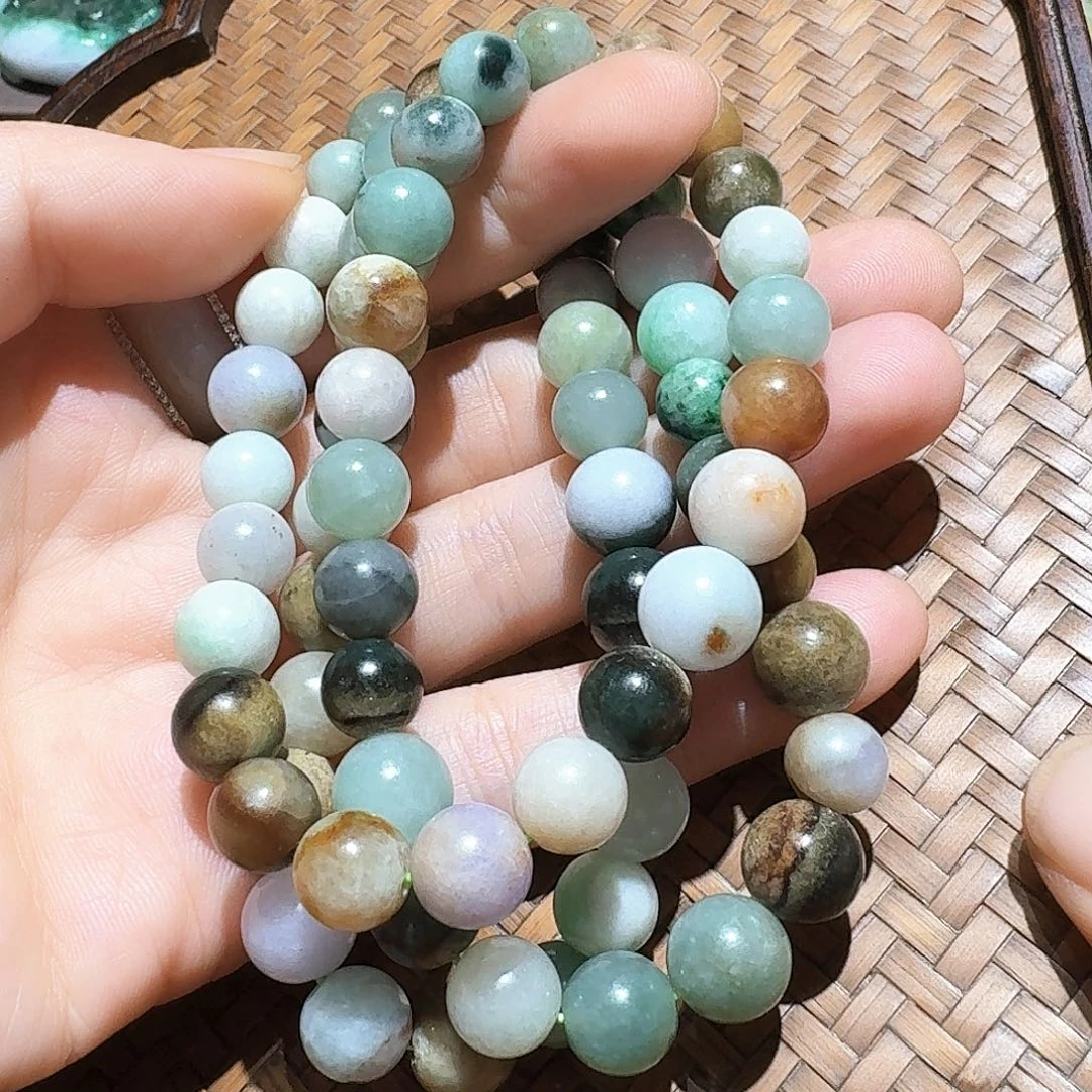 未镶嵌手链翡翠个性十足