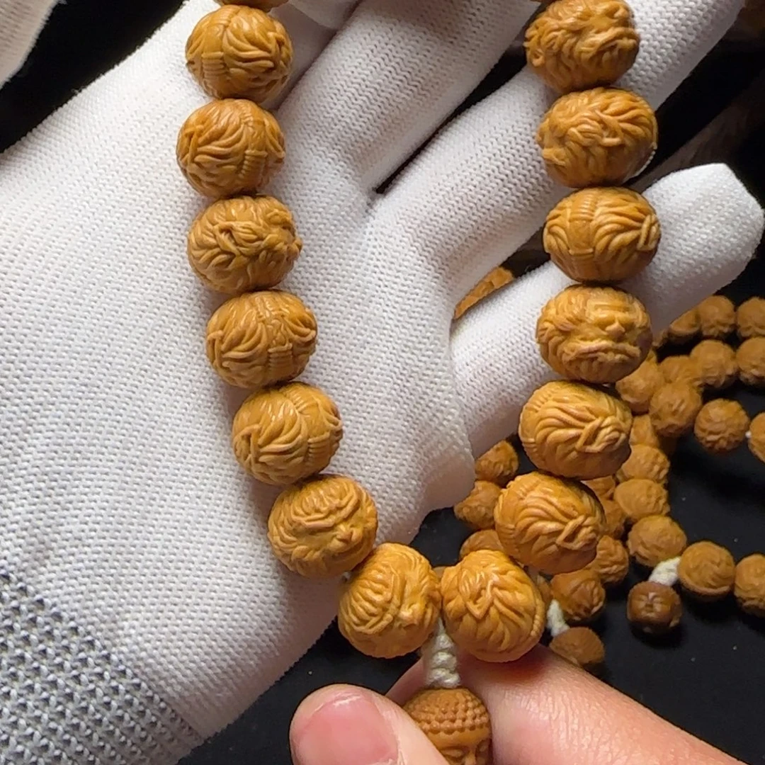 灰***锅猴头核桃吊坠猴头15