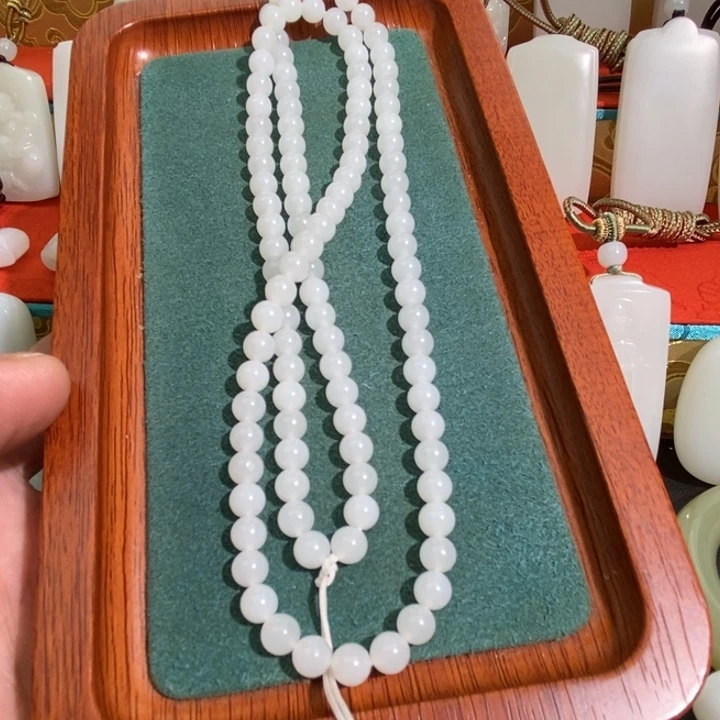 项链未镶嵌和田玉呵*?