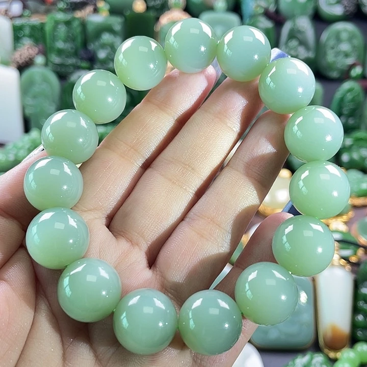 陌***城手串未镶嵌和田玉