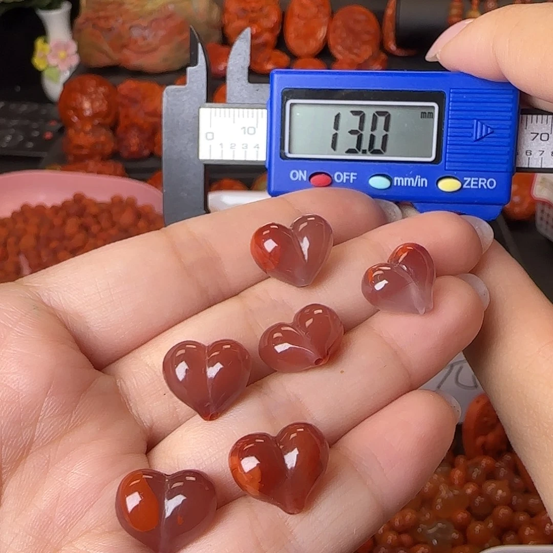 南红玛瑙未镶嵌吊坠(不含链)