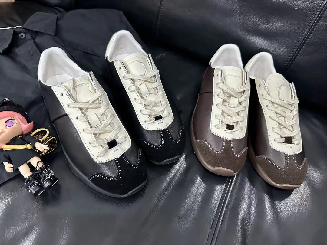 小香氛围感时尚百搭透气软底舒适德训鞋