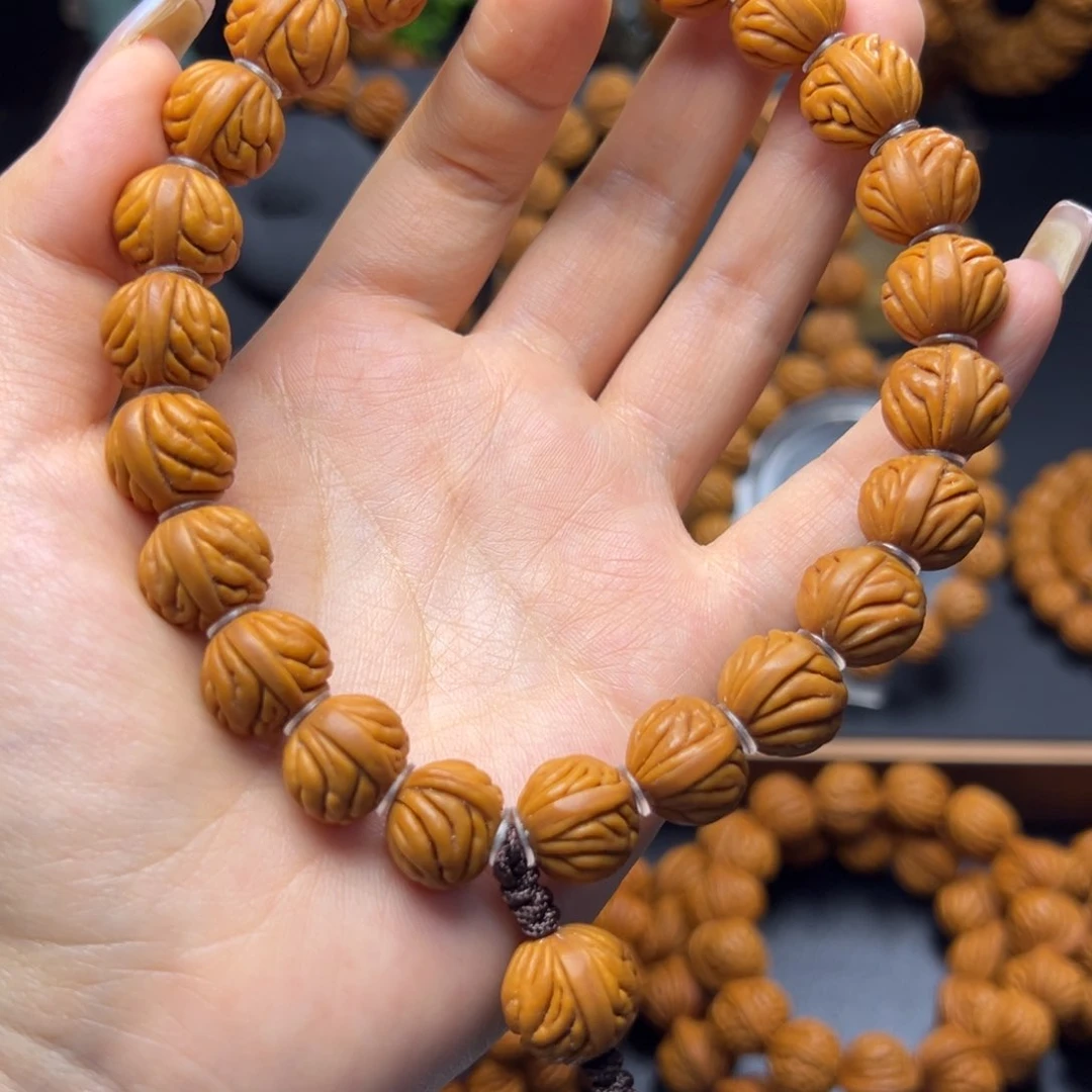 桃核手串祥云14手持