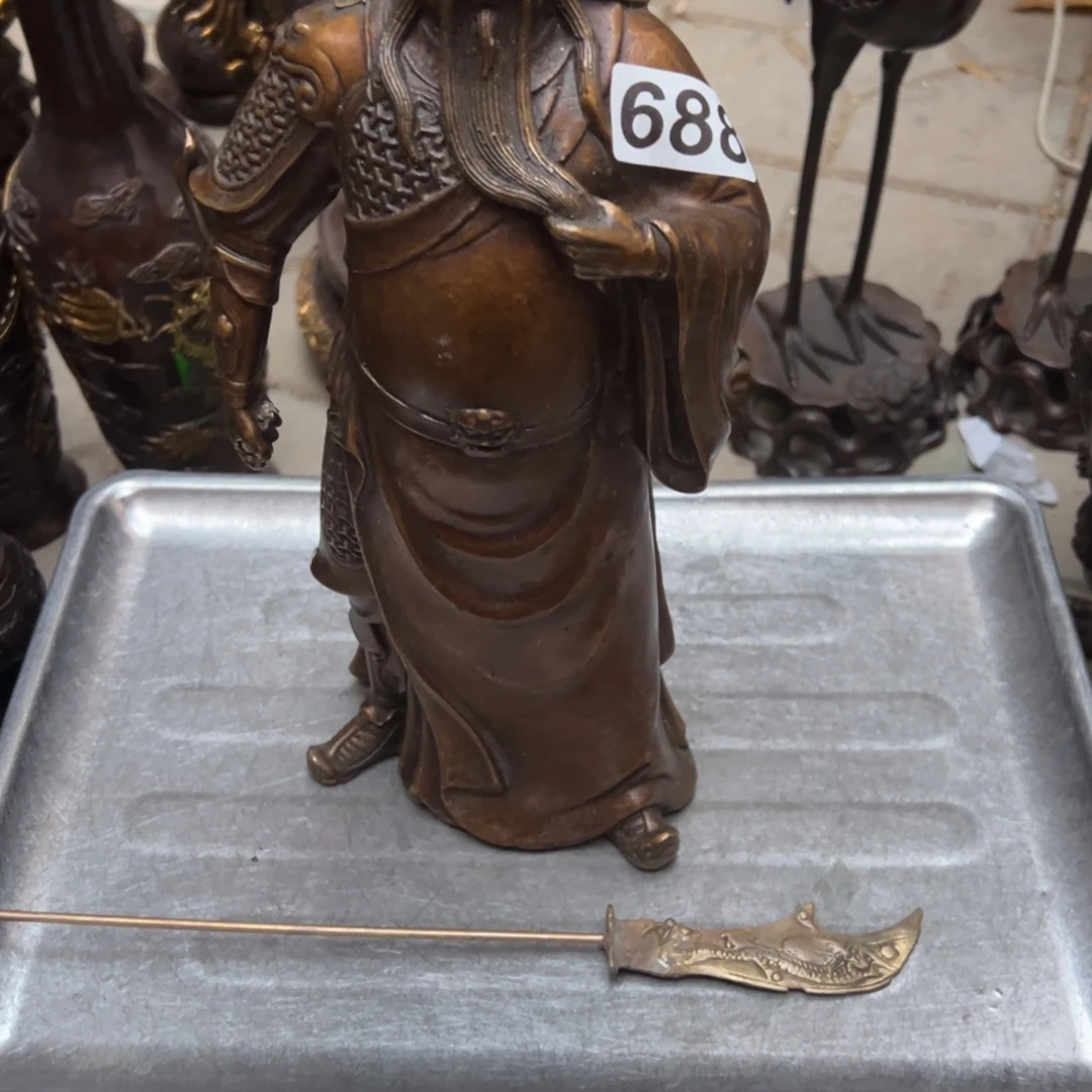 不***大黄铜摆件，文房摆件