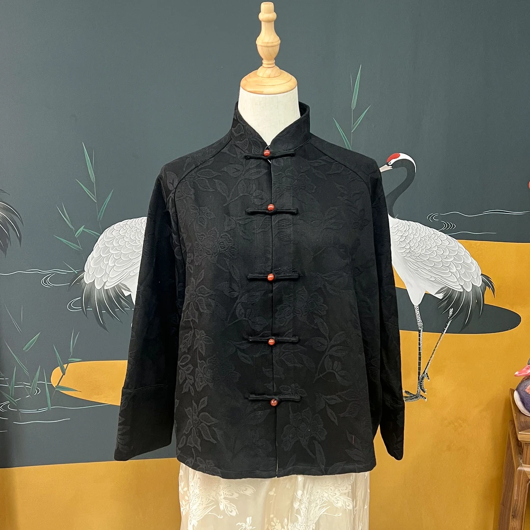 【十三郎】提花开衫上衣221575