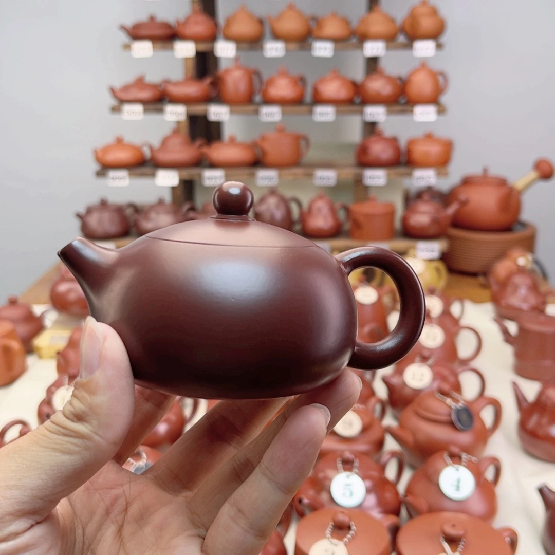 过***呀茶壶紫砂紫西施150cc