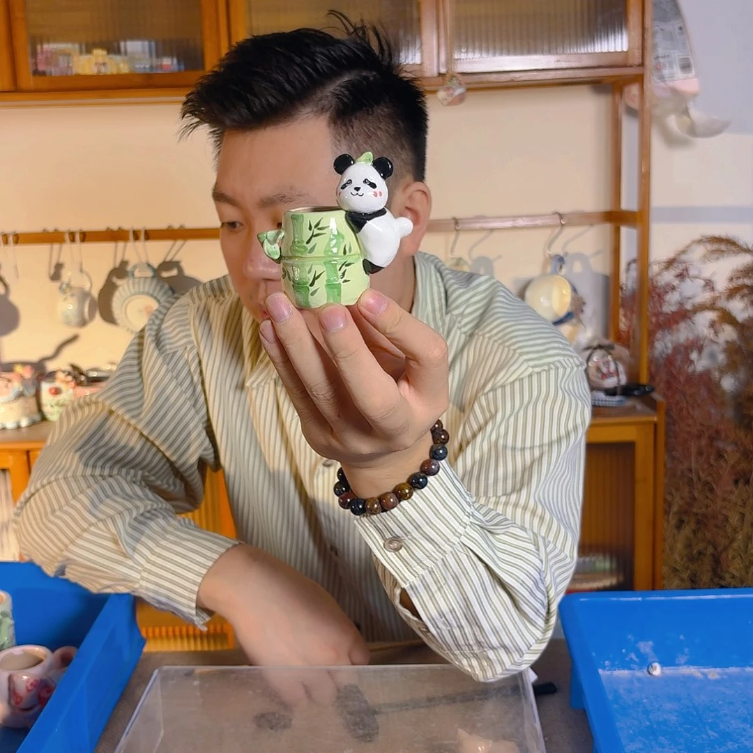 老梧家的手工多肉花盆