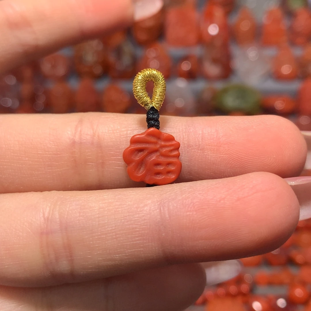 【闪购商品】未镶嵌福字滴溜南红玛瑙