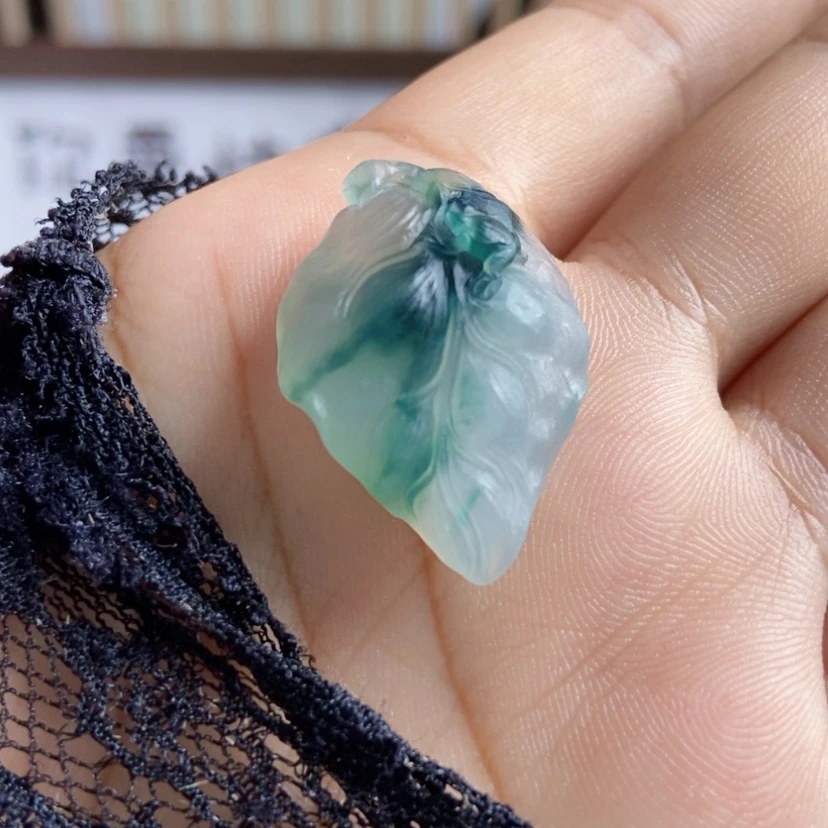 【闪购商品】未镶嵌定制翡翠树叶