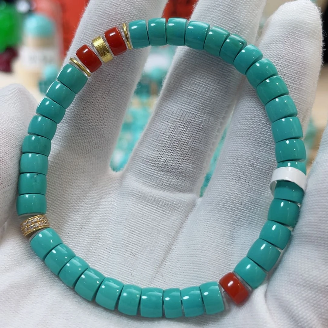 绿松石珠宝奇石未镶嵌