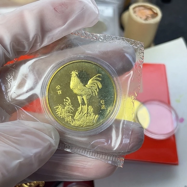 其他普通金属93生肖鸡