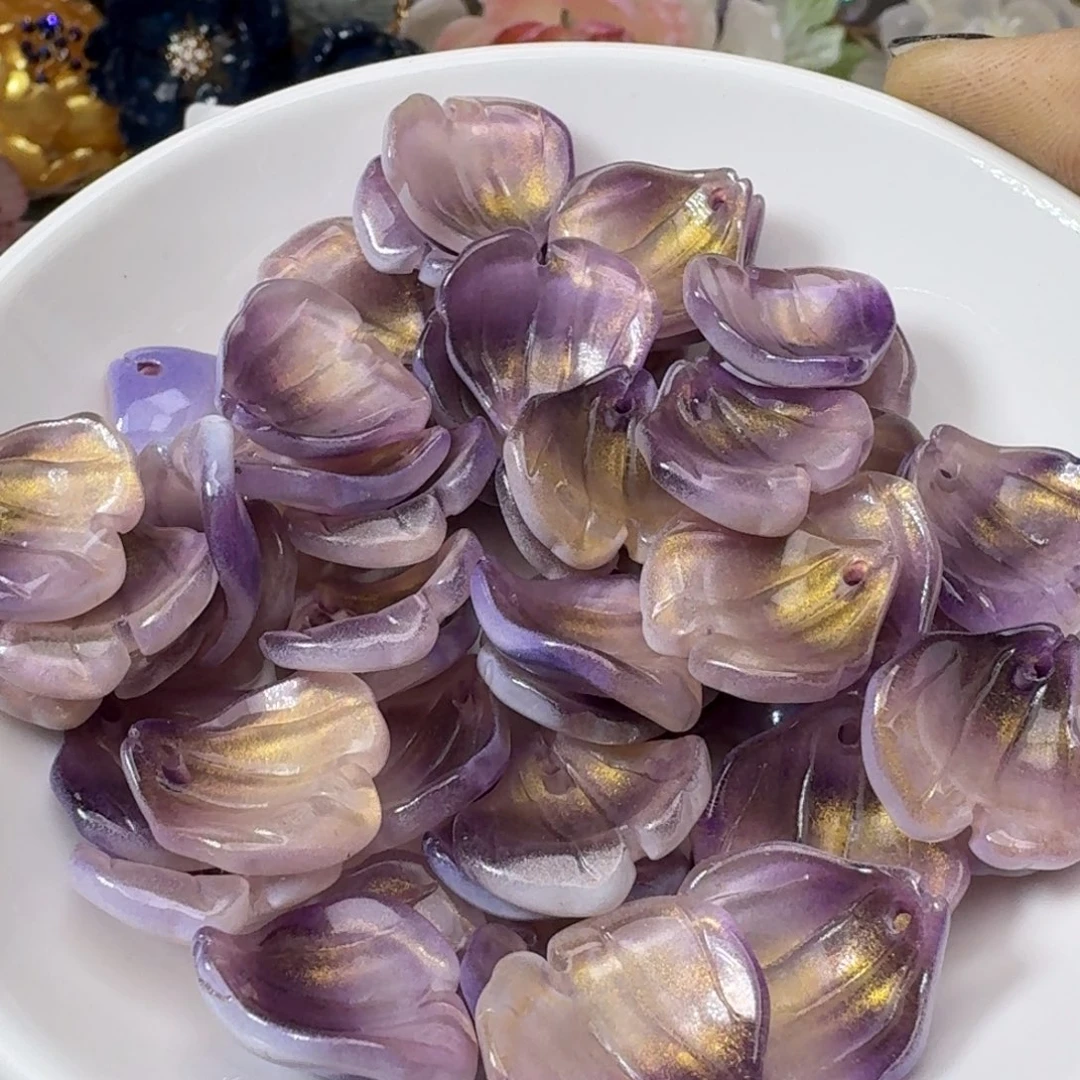 玻璃17号 复古紫金色 大木芙蓉