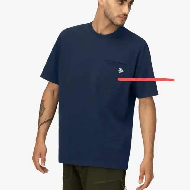 错标 高端男士短袖圆领T恤