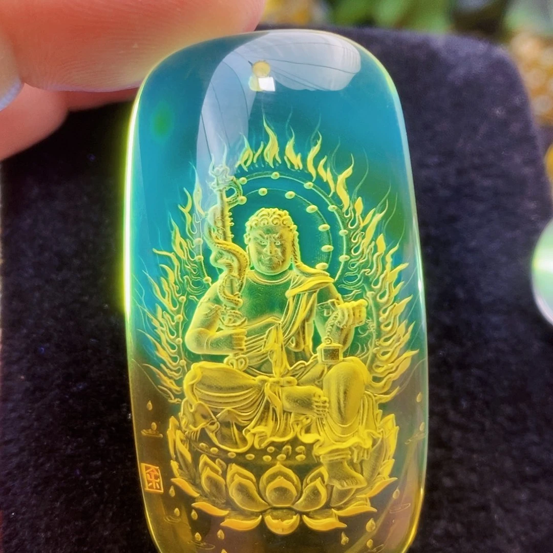 【闪购商品】金珀吊坠(不含链)未镶嵌