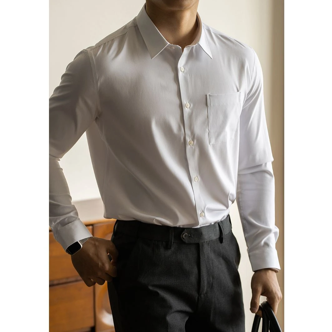 【先锋系列】科德宝无痕免烫3.0长袖衬衫男士2025春商务休闲衬衣