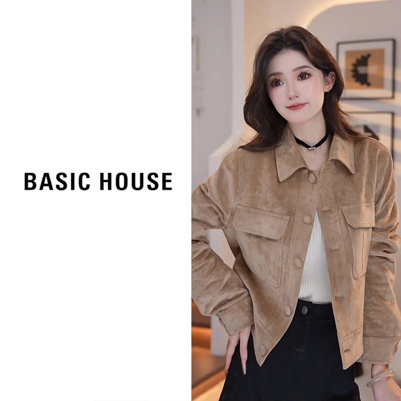Basic House/百家好新款外套秋季女B1295B5P412（衣长50）