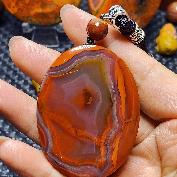 玛瑙/玉髓颈饰未镶嵌爱*游