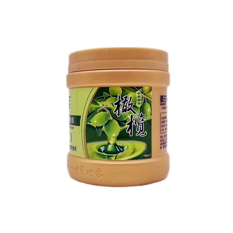 霸王中药精华焗油膏橄榄丝质护发素500g