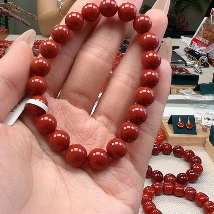 手串未镶嵌南红玛瑙