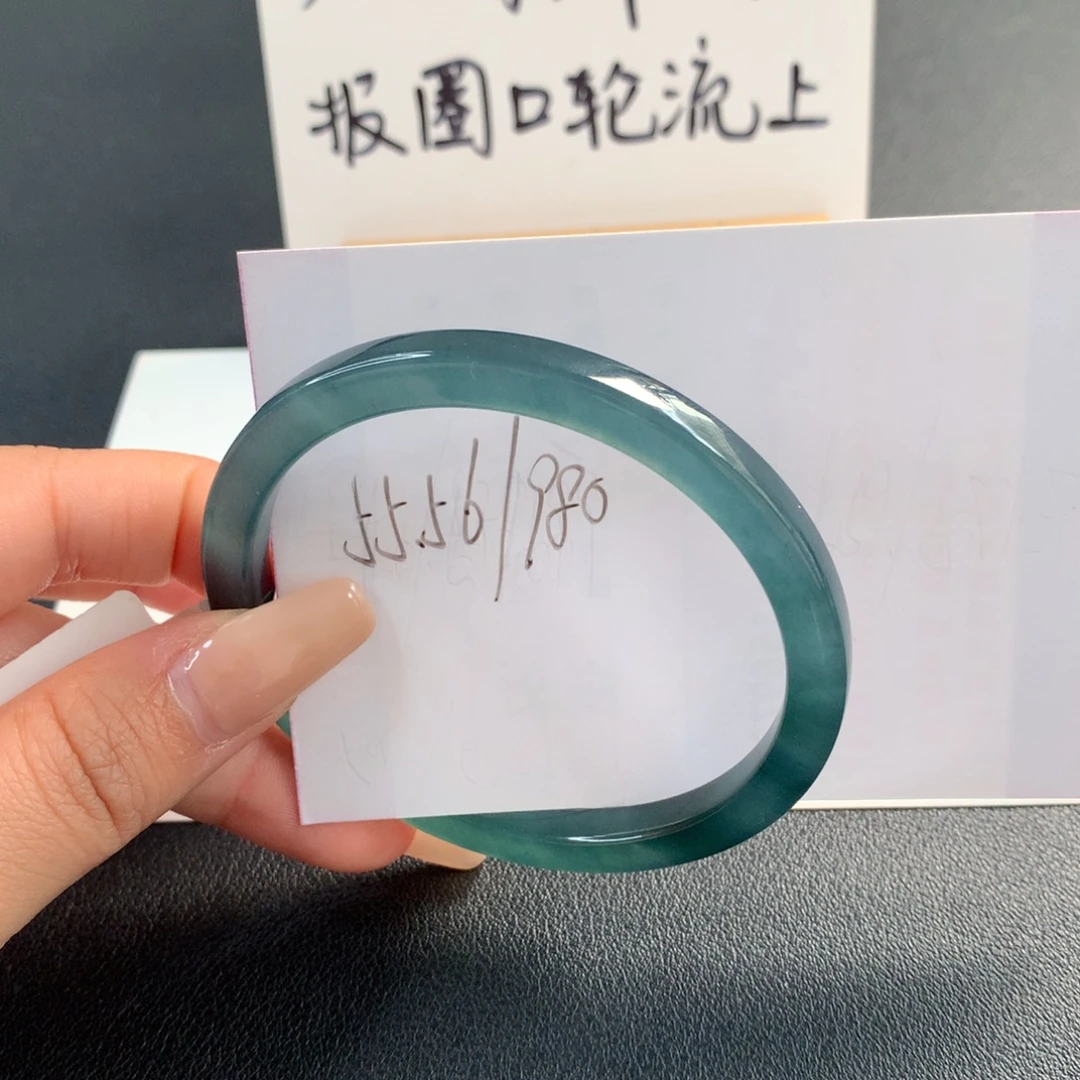 翡翠未镶嵌手镯天然翡翠