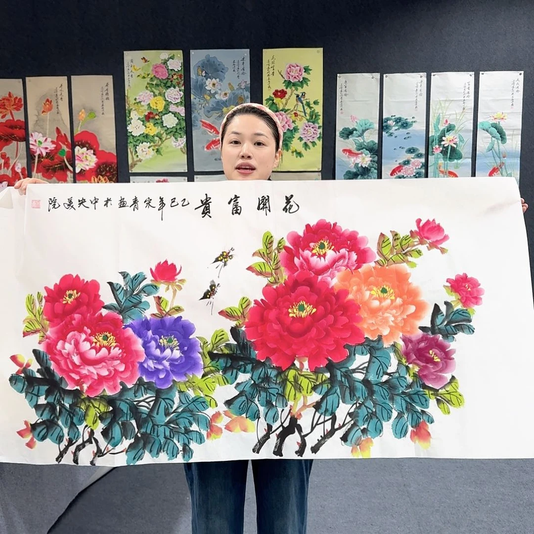 国画非常精美的一副作品