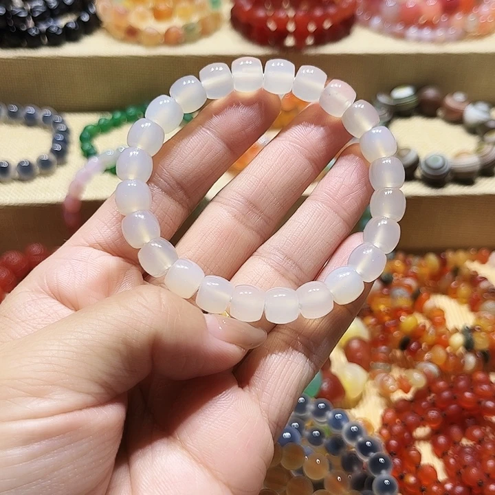 玛瑙/玉髓未镶嵌手链
